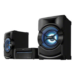 Sony SHAKE-X1D High Power Home Audio Bluetooth Hi-Fi System, Black